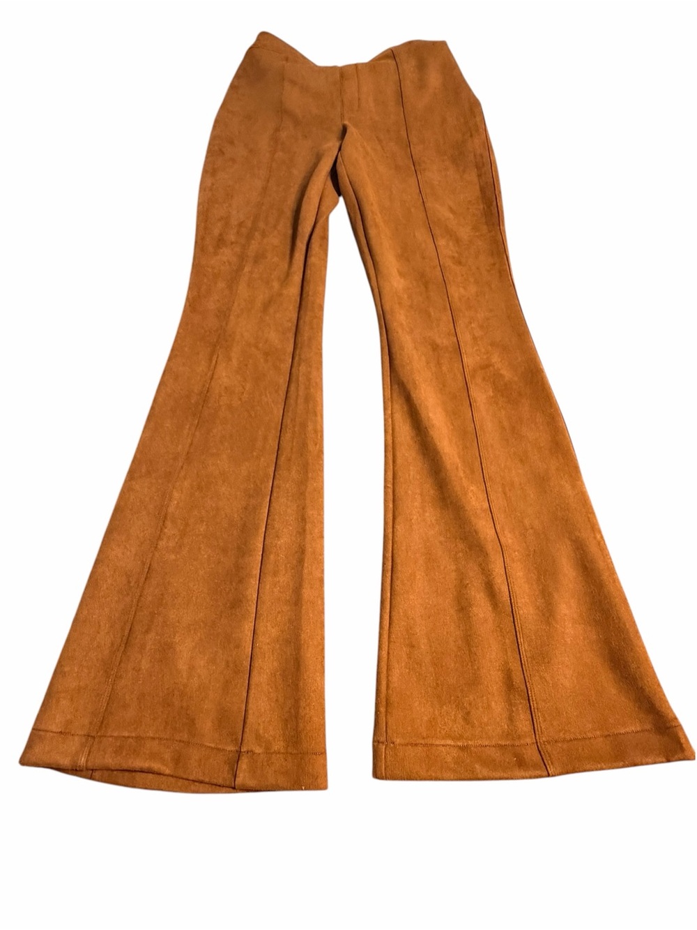 SPANX Rust Orange Flare Pants
